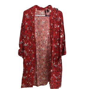 NWT‎ - Skye's The Limit Kimono Red Size medium